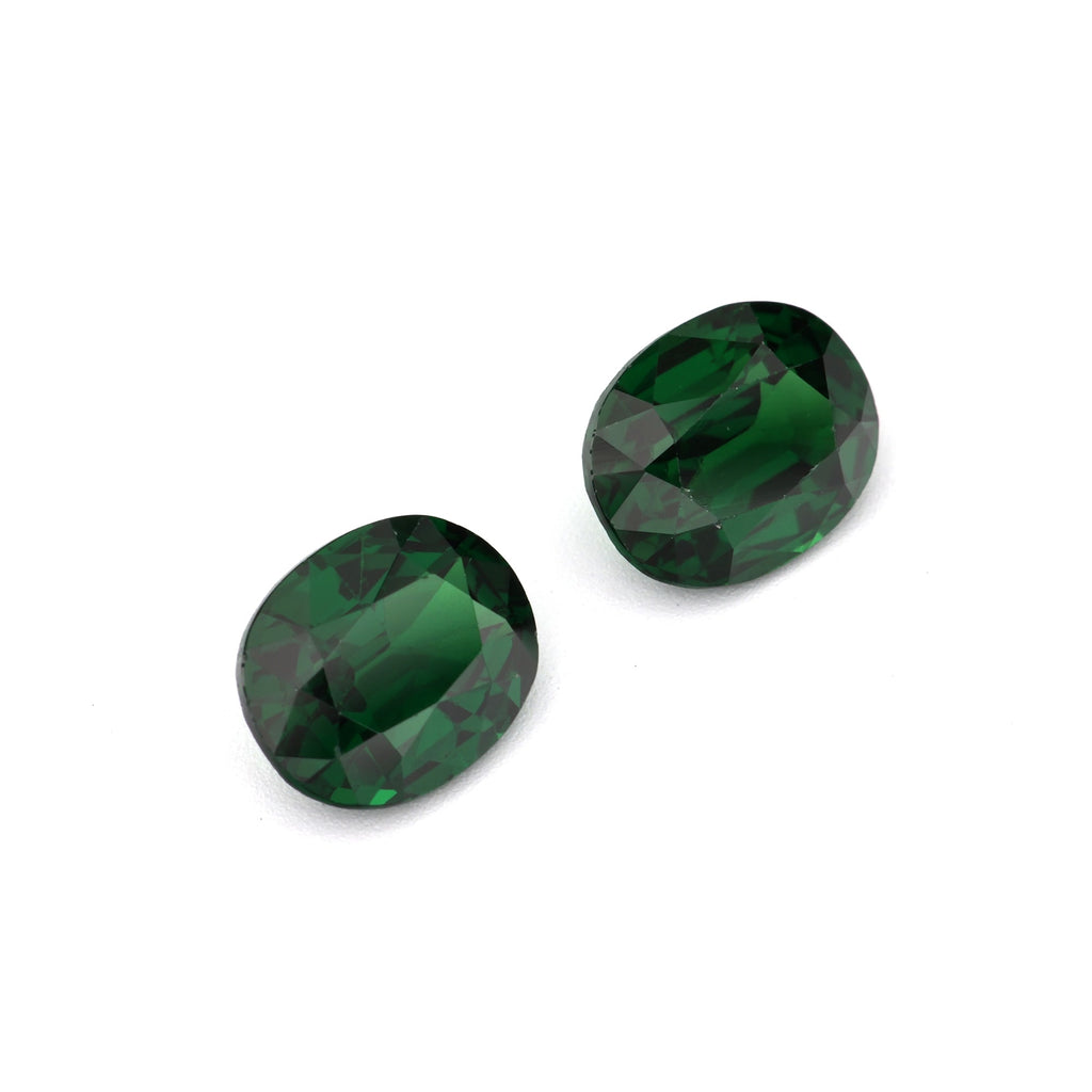 Tsavorite pair - 2.05 ct