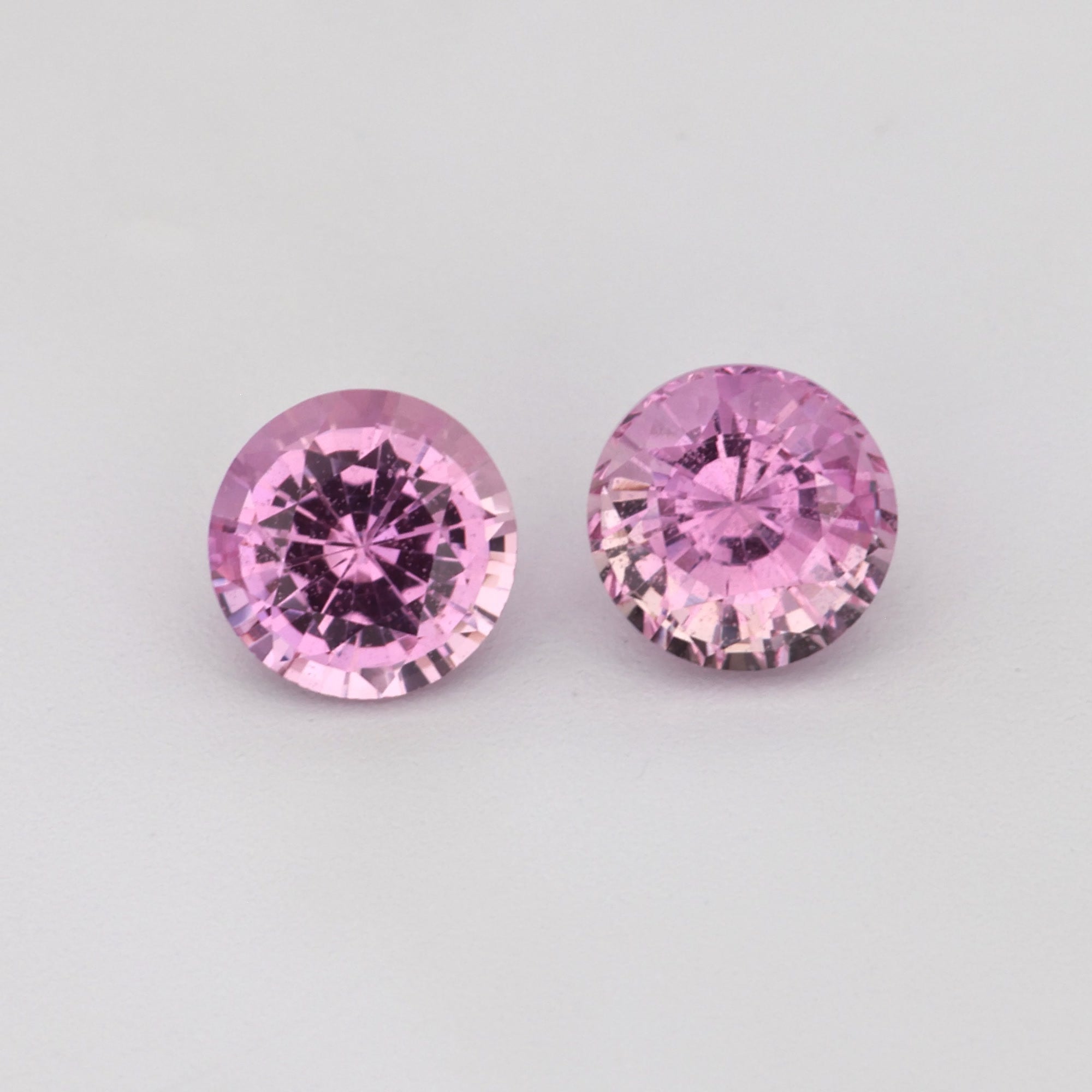 Pink Sapphire Pair - 0.75 ct