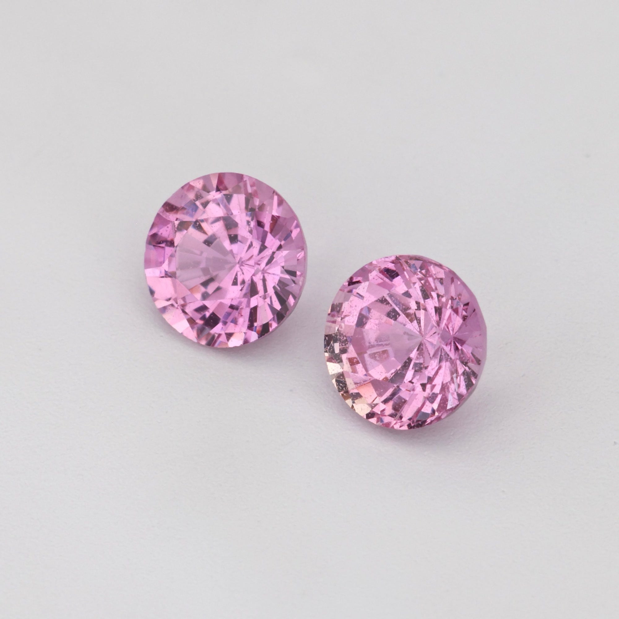 Pink Sapphire Pair - 0.75 ct