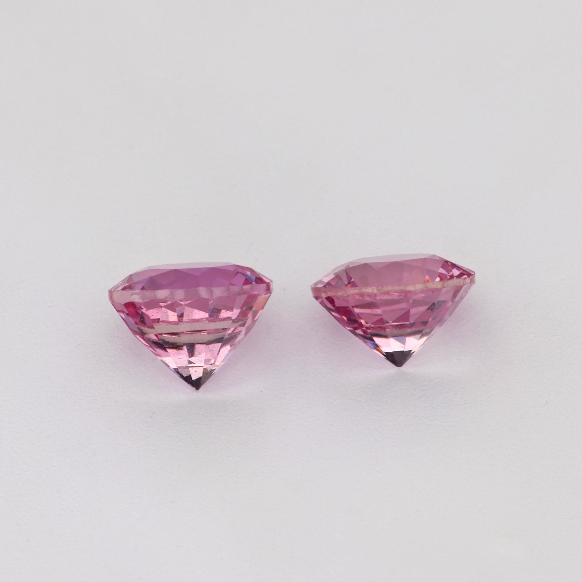 Pink Sapphire Pair - 0.75 ct
