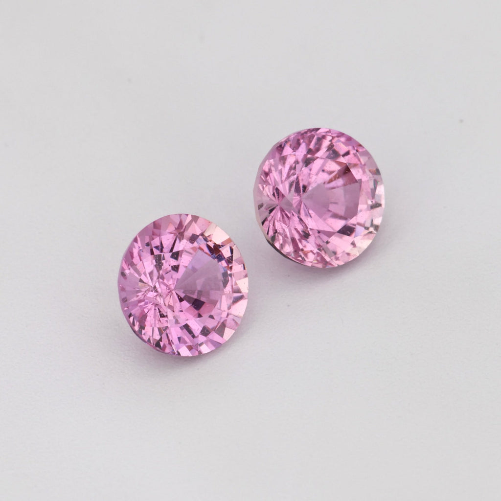 Pink Sapphire Pair - 0.75 ct