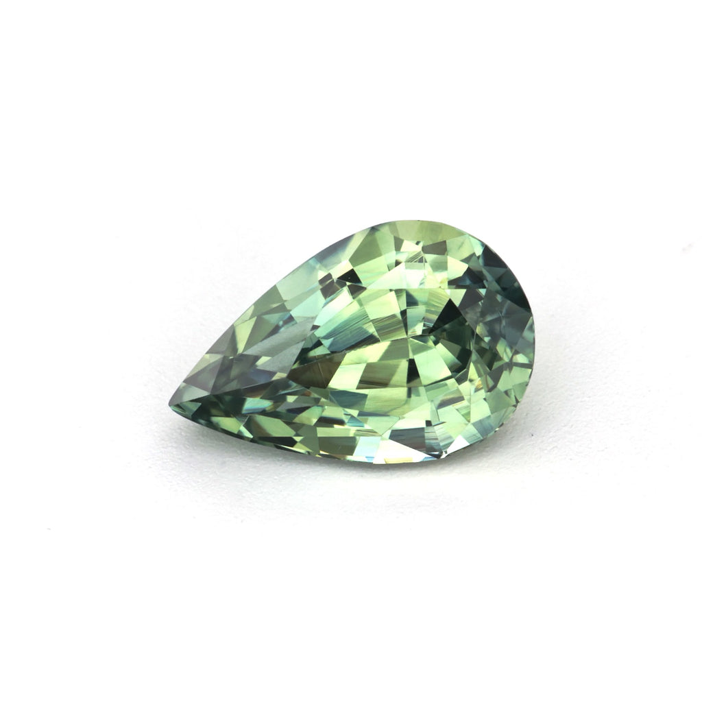 Green Sapphire - 1.08 ct