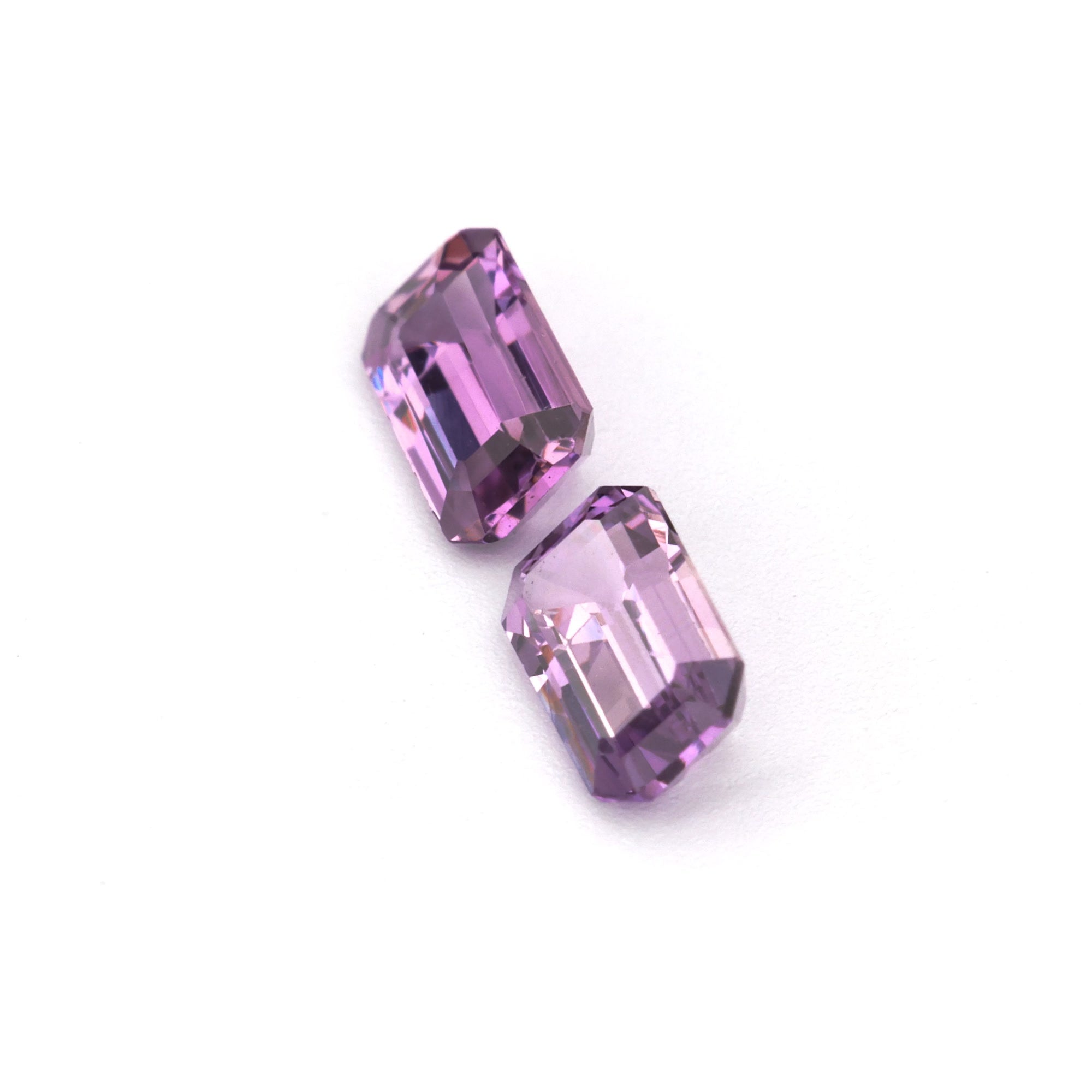 Purple Sapphire Pair - 0.73 ct