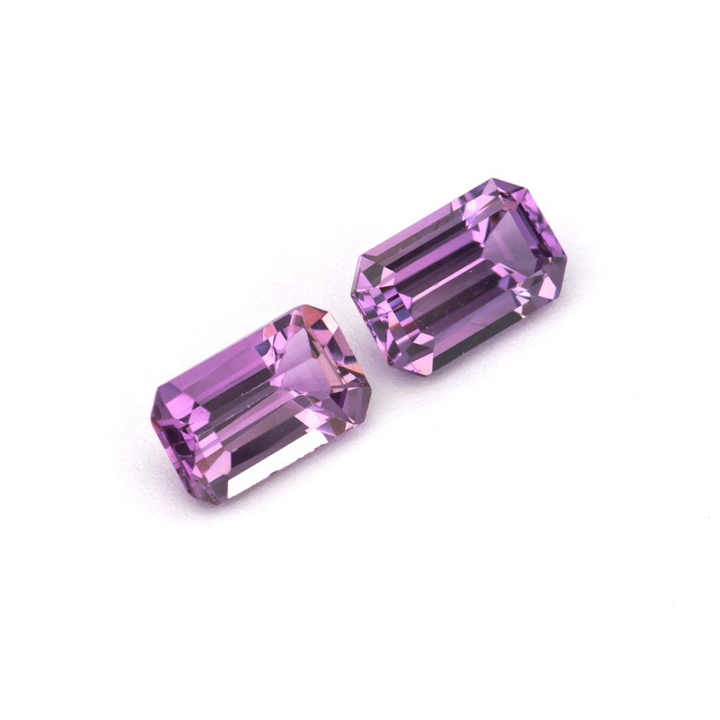 Purple Sapphire Pair - 0.73 ct