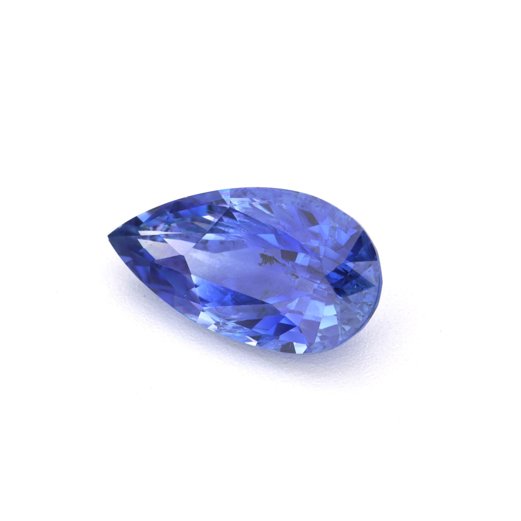 ceylon natural pear tear drop sapphire