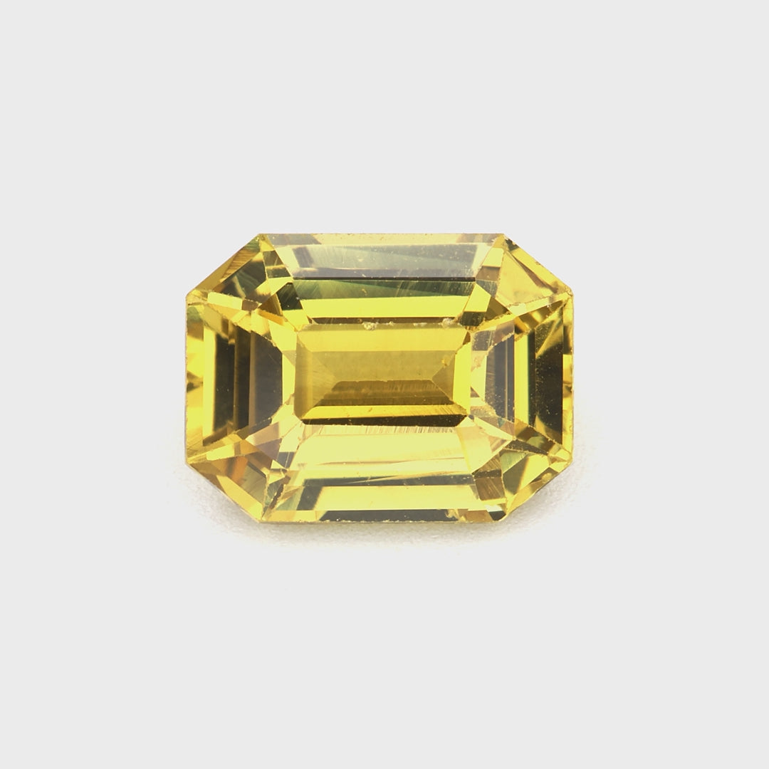 Yellow chrysoberyl - 1.06 ct