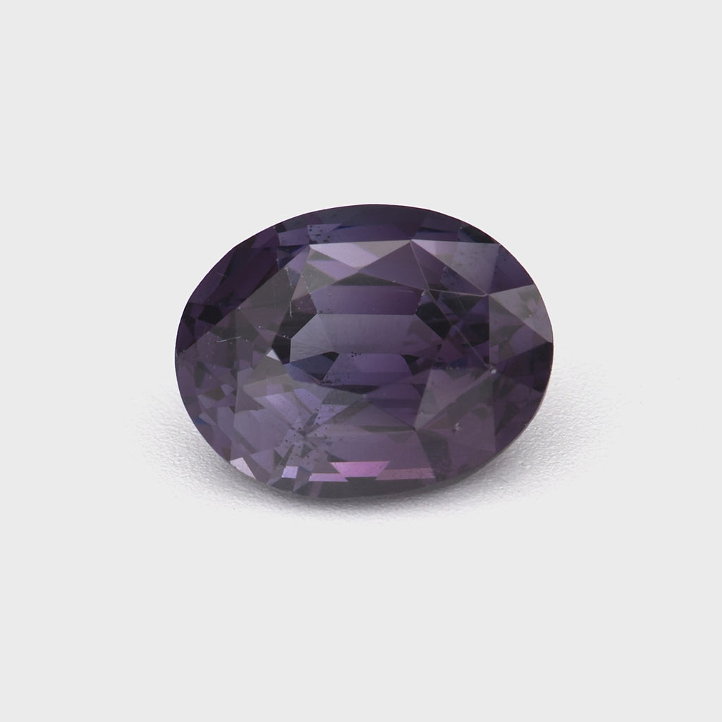 Dark purple spinel - 1.34 Ct