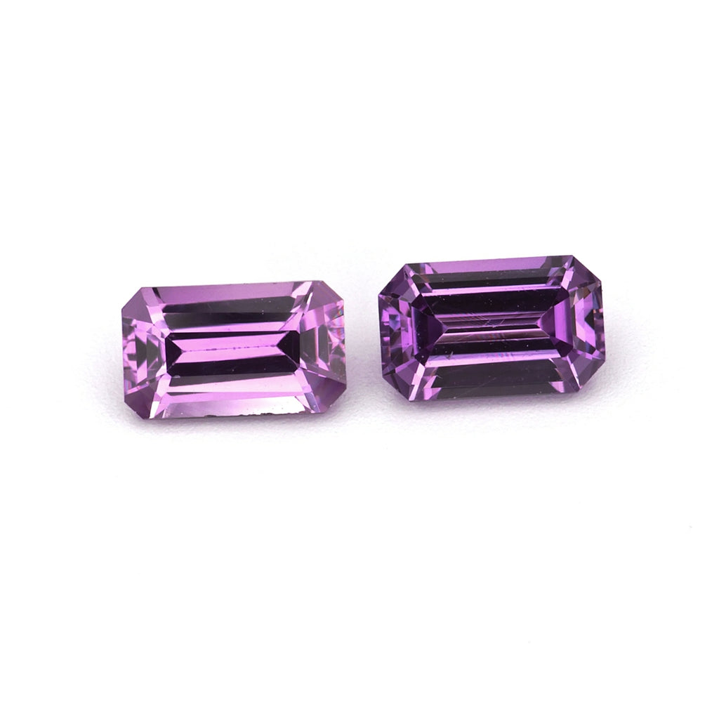Purple Sapphire Pair - 0.73 ct