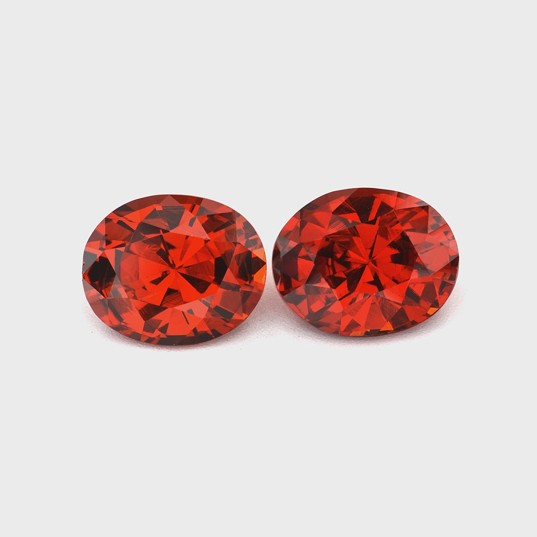 Spessartite Garnet Pair - 2.76 ct